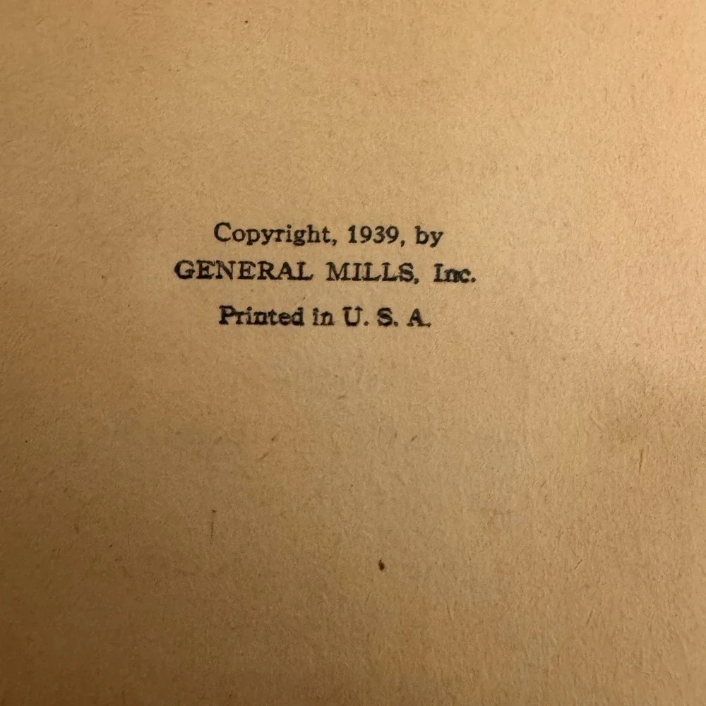 Vintage 1939 Better Little Book Jack Armstrong Mystery of the Iron Key #1422